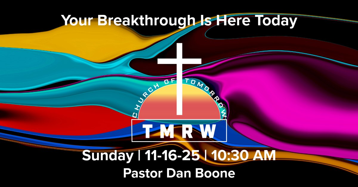 Your Breakthrough Is Here Today