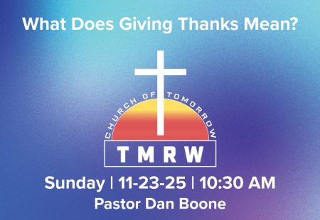 What Does Giving Thanks Mean?