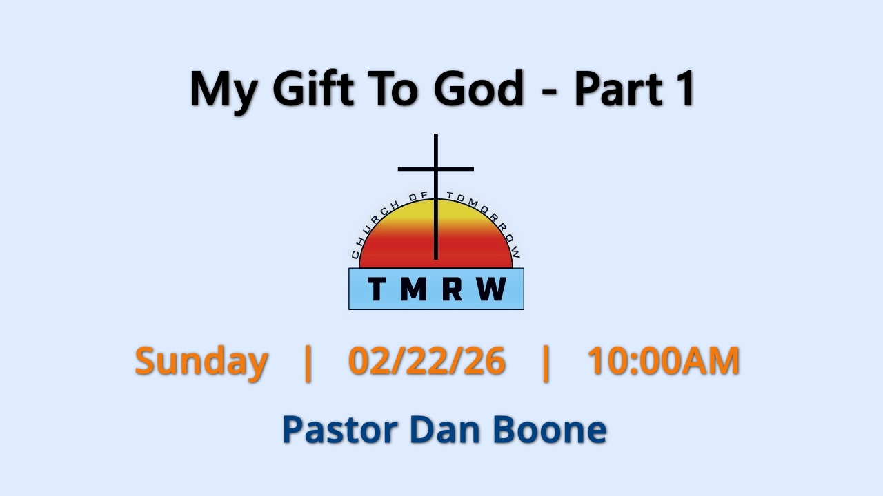 My Gift To God – Part 1